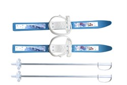 ЦИКЛ Мини-лыжи "Олимпик-спорт" с палками, длина 65 см. - фото 23949