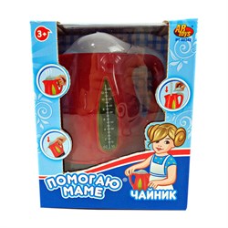 AB TOYS Игрушечный чайник "Помогаю маме" (свет, звук) PT-00342 - фото 25160