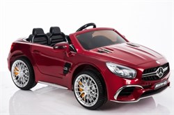 Электромобиль Barty Mercedes-Benz SL65 AMG изготовлен по лицензии XMX602 красный глянец - фото 25757