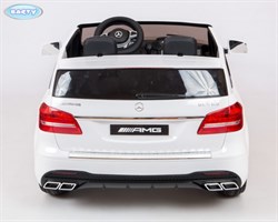 Электромобиль Barty Mercedes-Benz AMG GLS63 изготовлен по лицензии 4х4 полный привод HL228 белый - фото 25893