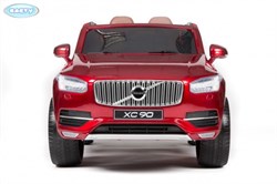 Электромобиль Barty VOLVO XC90 изготовлен по лицензии вишневый глянец - фото 26410