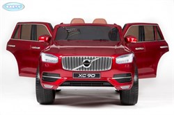 Электромобиль Barty VOLVO XC90 изготовлен по лицензии вишневый глянец - фото 26413