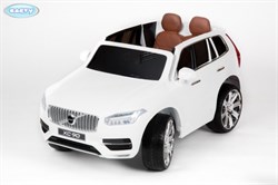 Электромобиль Barty VOLVO XC90 изготовлен по лицензии белый глянец - фото 26422