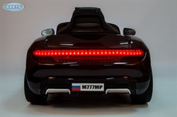 Электромобиль Barty Porsche Sport М777МР черный глянец - фото 26530