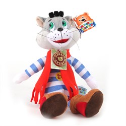 Мягкая игрушка "Кот Матроскин" (звук), 18 см V27548/18