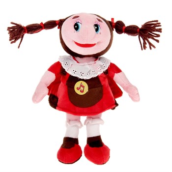 Мягкая игрушка "Божья коровка Мила" (звук), 23 см V24980-23S19