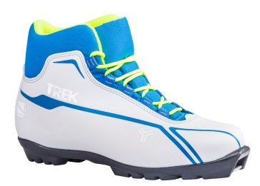 TREK Ботинки лыжные "Sportiks 5" белый (лого синий) N