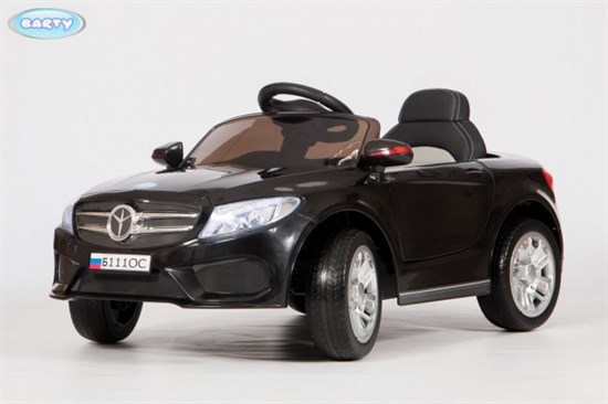Электромобиль BARTY Mercedes Benz Б111ОС черный глянец Электромобиль BARTY Mercedes Benz Б111ОС черный глянец