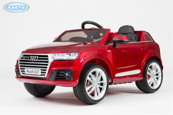 Электромобиль Barty Audi Q7 изготовлен по лицензии HL159 вишневый глянец Электромобиль Barty Audi Q7 изготовлен по лицензии HL159 вишневый глянец
