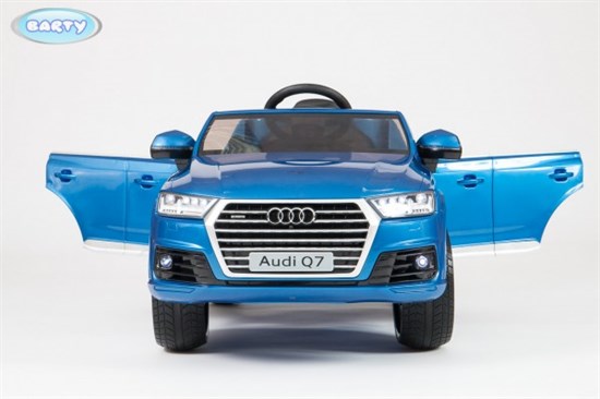 Электромобиль Barty Audi Q7 изготовлен по лицензии HL159 синий глянец - фото 34234