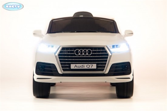 Электромобиль Barty Audi Q7 Quattro LUX изготовлен по лицензия JJ2188R/2MP глянец белый - фото 34254