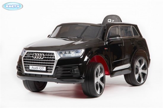 Электромобиль Barty Audi Q7 Quattro LUX изготовлен по лицензия JJ2188R/2MP глянец черный - фото 34291
