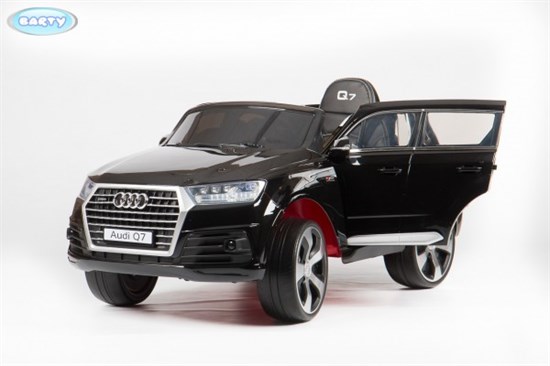 Электромобиль Barty Audi Q7 Quattro LUX изготовлен по лицензия JJ2188R/2MP глянец черный - фото 34292