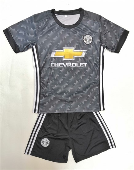 Комплект "Футболка + шорты в стиле Манчестер Юнайтед" - фото 35079