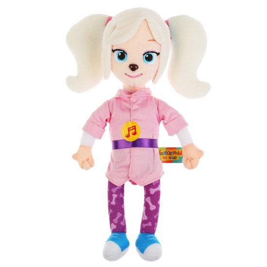 Игрушка мягкая БАРБОСКИНЫ роза, 23 см, муз. чип M80134-25