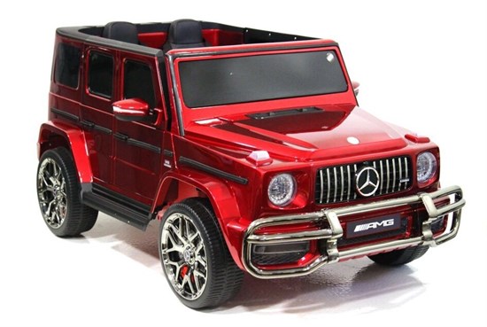 Детский электромобиль Barty Mercedes-AMG G63 S307 (Лицензия), красный глянец - фото 44759