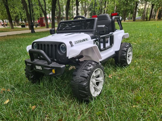 Детский электромобиль Barty Jeep S605, Белый