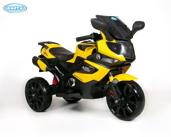 Детский электромотоцикл BARTY M111AA, Желтый - фото 45134