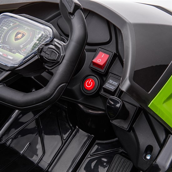 Детский электромобиль Lamborghini Vision Gran Turismo 4WD 12V HL528-LUX, Зеленый - фото 45286