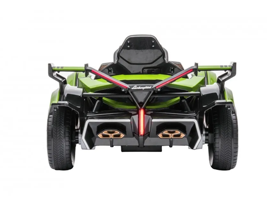 Детский электромобиль Lamborghini Vision Gran Turismo 4WD 12V HL528-LUX, Зеленый - фото 45287
