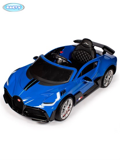 Электромобиль BARTY Bugatti DIVO HL338 (ЛИЦЕНЗИОННАЯ МОДЕЛЬ), Синий глянец - фото 45364