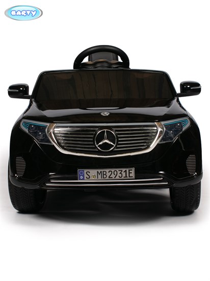 Детский электромобиль Barty Mercedes-Benz EQC400 4MATIC HL378, Черный глянец - фото 45486