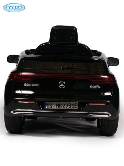 Детский электромобиль Barty Mercedes-Benz EQC400 4MATIC HL378, Черный глянец - фото 45489