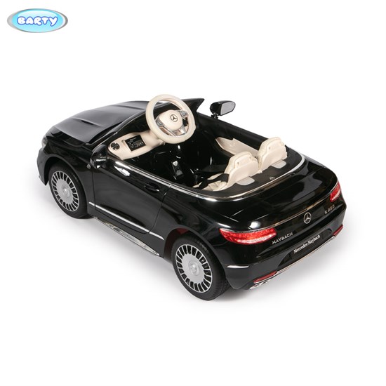 Детский электромобиль Barty Mercedes-Maybach S650 Cabriolet ZB188, Черный глянец - фото 45524