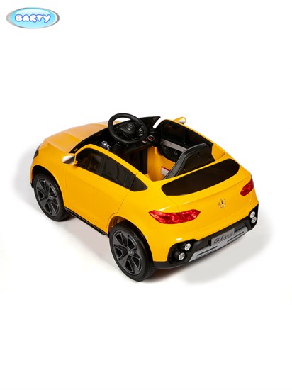 Детский электромобиль Barty Mercedes-Benz Concept GLC Coupe BBH-0008, Желтый глянец - фото 45542