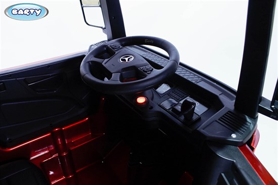 Детский электромобиль Barty Mercedes-Benz Actros (Лицензия), Черный глянец - фото 45655