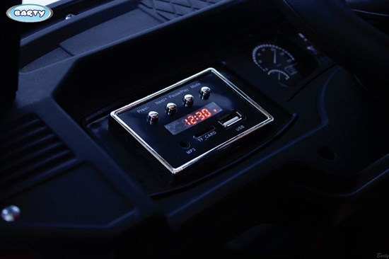 Детский электромобиль Barty Mercedes-Benz Actros (Лицензия), Черный глянец - фото 45656