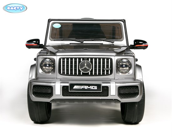 Электромобиль BARTY Mercedes-Benz G63 AMG, Серый глянец - фото 45686