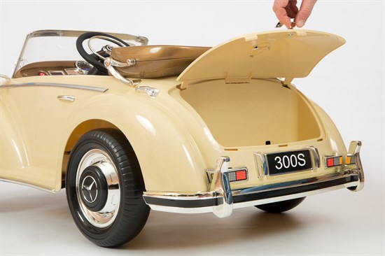 Электромобиль BARTY Mercedes-Benz 300S (LS-618), Бежевый - фото 45721