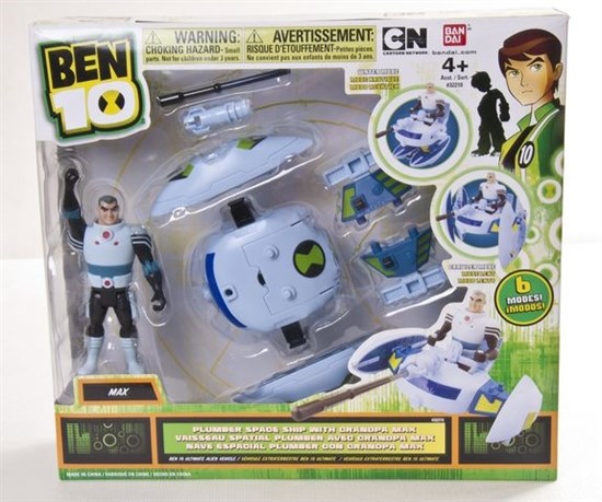 BEN10 Транспортное средство с фигуркой 10см 37965