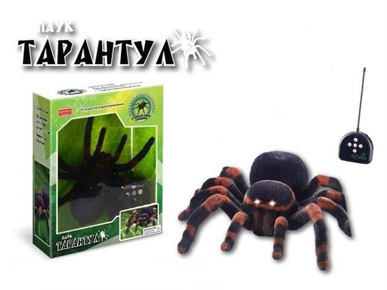 ZHORYA Игрушка р/у "Паук Тарантул" (со светом) ZYB-B0781