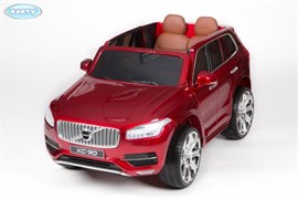 Электромобиль Barty VOLVO XC90 изготовлен по лицензии вишневый глянец