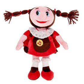 Мягкая игрушка "Божья коровка Мила" (звук), 23 см V24980-23S19