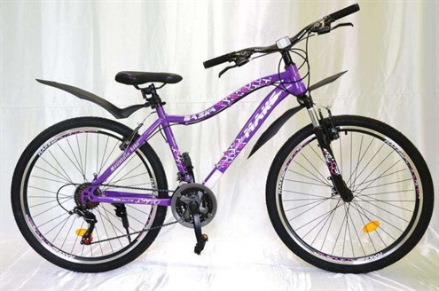 Велосипед 24" MAKS "BASKA" V Brake 21 скорость Рама 16 цвет фиолетовый (ПОД ЗАКАЗ)