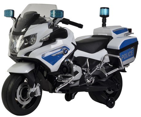 Детский электромотоцикл BARTY BMW R1200RT-P  Police Motоbaike Z212 (Лицензия), Белый