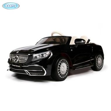 Детский электромобиль Barty Mercedes-Maybach S650 Cabriolet ZB188, Черный глянец