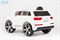Электромобиль Barty Audi Q7 Quattro LUX изготовлен по лицензия JJ2188R/2MP глянец белый - фото 34262