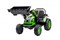 Детский электротрактор с ковшом TR007, Зеленый - фото 44972