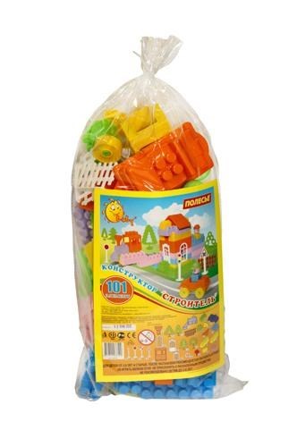 ПОЛЕСЬЕ Конструктор "Строитель" 101 (в пакете) 36100 - фото 10679