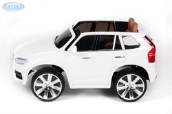 Электромобиль Barty VOLVO XC90 изготовлен по лицензии белый глянец - фото 26421