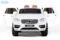 Электромобиль Barty VOLVO XC90 изготовлен по лицензии белый глянец - фото 26425