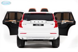 Электромобиль Barty VOLVO XC90 изготовлен по лицензии белый глянец - фото 26428