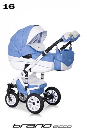 Коляска RIKO "Brano Ecco" 3 в 1 - фото 28093