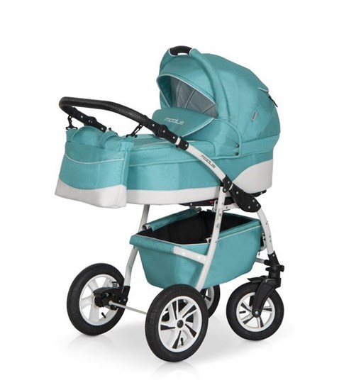 11 белый-бирюзовый