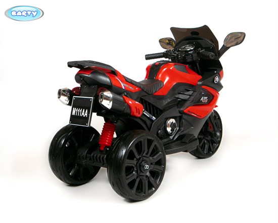 Детский электромотоцикл BARTY M111AA, Красный - фото 45127