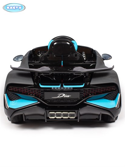 Электромобиль BARTY Bugatti DIVO HL338 (ЛИЦЕНЗИОННАЯ МОДЕЛЬ), Серый матовый - фото 45373